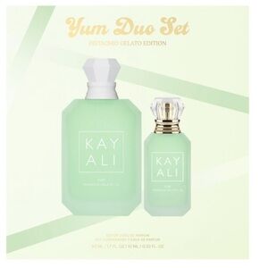 Kay Ali Yum Duo Set Pistachio Gelato Edition set of two 1.7 oz and 0.33 oz